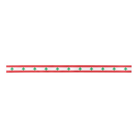 Libanese vlag lint (Voorkant)