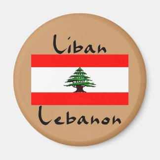 Libanese vlag magneet