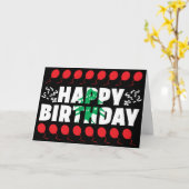 Libanese vlag Patriotic Birthday Kaart (Gele Bloem)