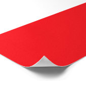 Libanese vlag poster (Hoek)