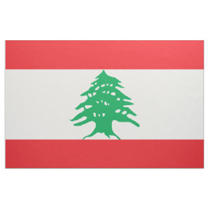 Libanese vlag stof