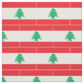 Libanese vlag stof (Swatch)