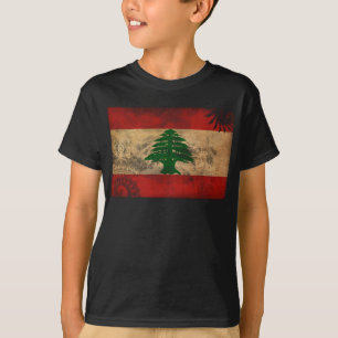 Libanese vlag t-shirt