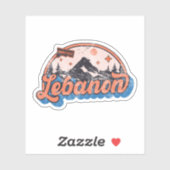 Libanon, Connecticut Sticker (Vel)