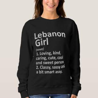 Libanon Girl Ky Kentucky Funny City Home Roots Trui
