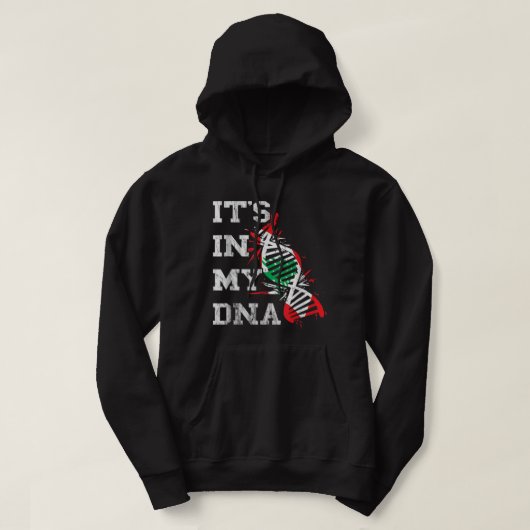 Libanon Het is in mijn DNA-Libanese onafhankelijkh Hoodie (Design voorkant)
