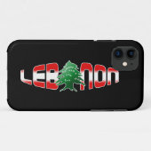 Libanon iPhone 5 Hoesje (Achterkant (horizontaal))
