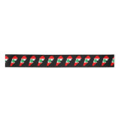Libanon kaart met vlag lint (Voorkant)