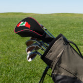 Libanon Kaart met Vlag Stenen Magneet Golfheadcover (Insitu)