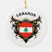 Libanon Keramisch Ornament (Achterkant)