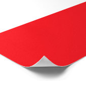 Libanon - Libanese vlag Poster (Hoek)