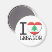 Libanon Magneet (Voorkant / Achterkant)