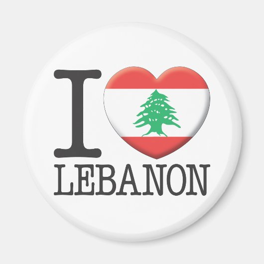 Libanon Magneet (Voorkant)