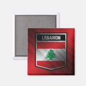 Libanon Magneet (Voorkant / Achterkant)