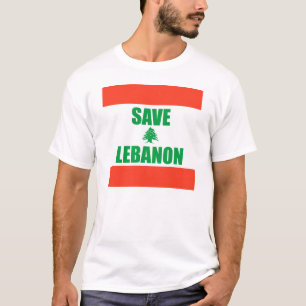 Libanon redden t-shirt