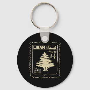 Libanon steun Libanon Beiroet Kaart Libanon Sleutelhanger