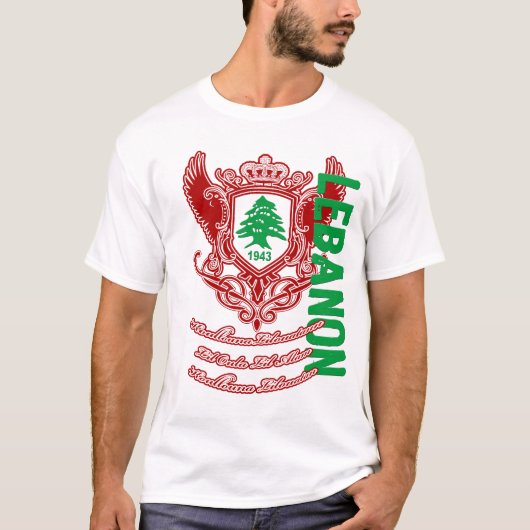 libanon t-shirt (Voorkant)