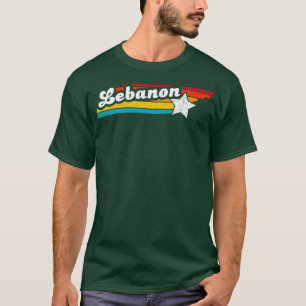 Libanon Tennessee Vintage Vervallen Souvenir 2 T-shirt