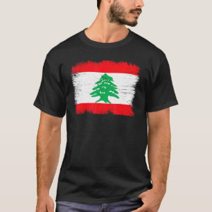 Libanon Vlag Libanese Onafhankelijkheidsdag T-shirt