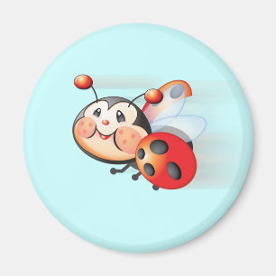 Libby de Ladybug Magnet Magneet
