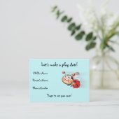 Libby la carte de date de jeu de coccinelle (Debout devant)