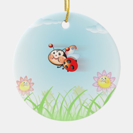 Libby the Ladybug Ornament (Voorkant)