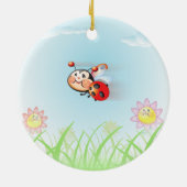 Libby the Ladybug Ornament (Achterkant)