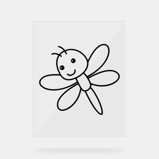 libel acryl bord (Voorkant)