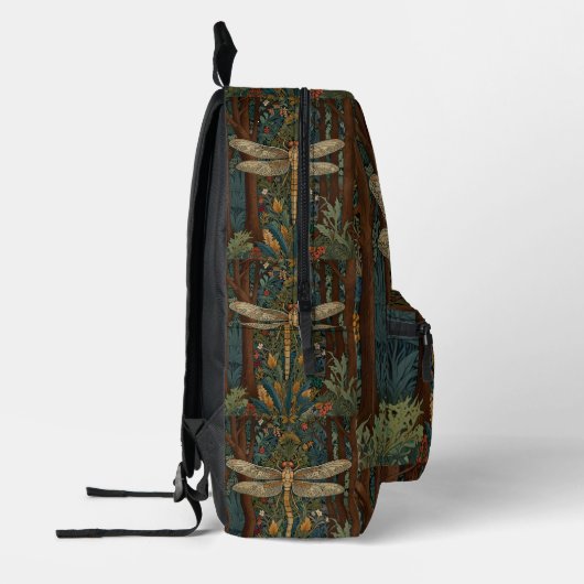 libel boho chic botanisch bedrukte rugzak (Links)