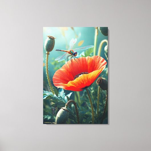 Libel Canvas Afdruk (Voorkant)