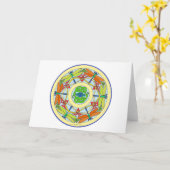 libel cirkel kaart (Gele Bloem)