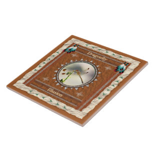 Libel - de Ceramiektegel van de Illusie Tegeltje