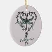  libel hart geloof hoop liefde keramisch ornament (Rechts)