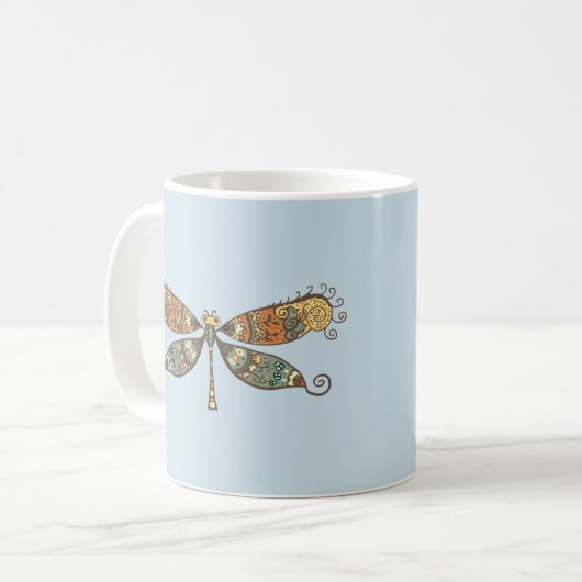 LIBEL KUNST KOFFIE MOK (Voorkant links)