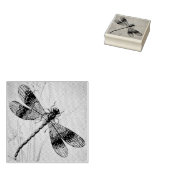 libel nr. 2 gras Waterverf kunst Rubberstempel (Gestempeld)