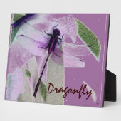 Libel Paars Fotografiet Kunst Fotoplaat (Zijkant)