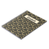 libel patroon gepersonaliseerd notitieboek (Linkerzijde)