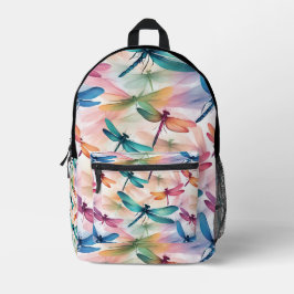 Libelle Dans Print Cut Sew Zak Bedrukte Rugzak