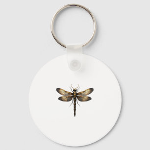 Libelle Dier Kunst Grafische Libelle (4) Sleutelhanger