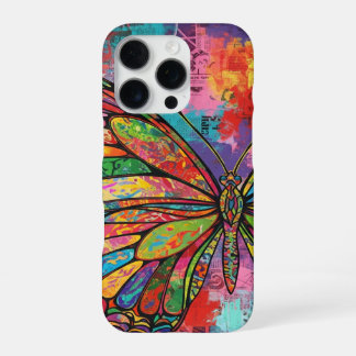 Libelle Efemeer Abstract iPhone 16 Pro Hoesje
