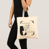 Libellé espagnol positif| Sac réutilisable mignon (Devant (produit))