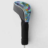 Libelle Fantasie Golfheadcover (Schuin)