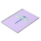 Libelle in Stippen Notitieboek (Linkerzijde)