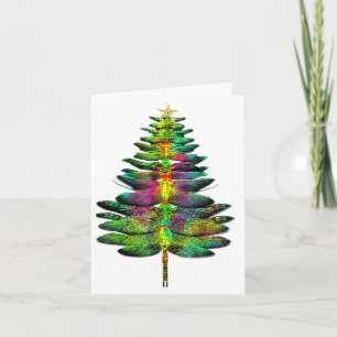 Libelle Kerstboom Libelle Kerstmis  Kaart