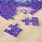 Libelle Lotus Legpuzzel (Zijkant)