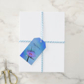 Libelle op Waterlelie Cadeautags Cadeaulabel (Met Touw)