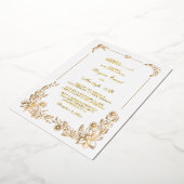 Libellé réel des invitations de mariage musulman (Rotation)