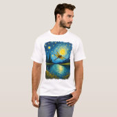 Libelle Sterrennacht (2) T-shirt (Voorkant volledig)