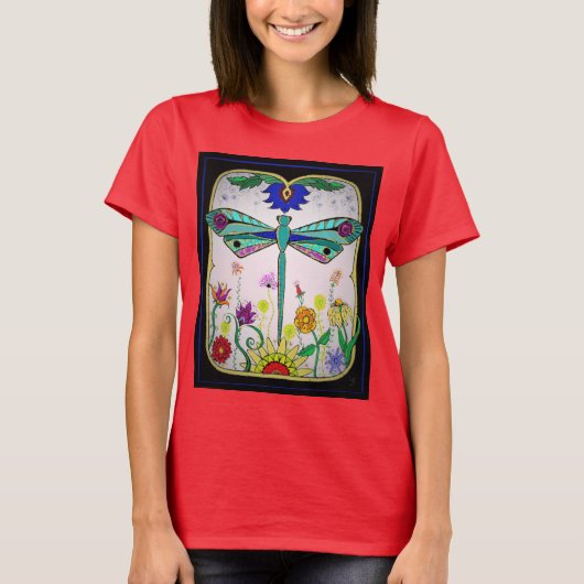 Libelle t-shirt (Voorkant)