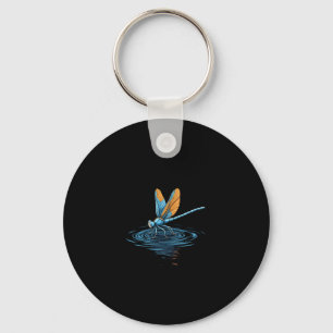 Libelle T-shirt Vrouwen Mannen Kinderen Insect Dar Sleutelhanger